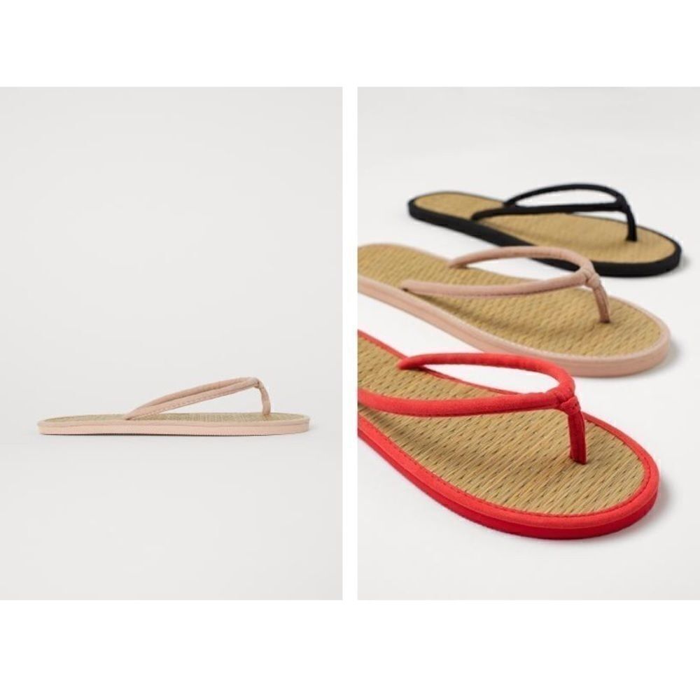 Bundle of Two Sandals with faux suede Straps